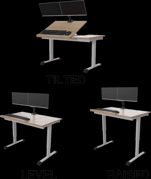 Представлен рабочий стол 3-in-1 Ergo Desk от боли в спине