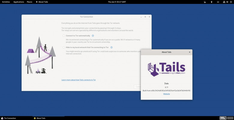 Релиз Tails 6.11